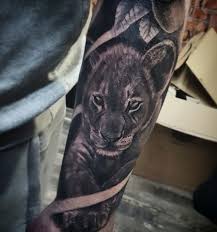 Animal Jaguar Penumbra Tattoo On Forearm In 2020 Jaguar Tattoo Forearm Tattoos Animal Tattoos