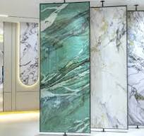 China Factory Wholesale Luxury 1220mm Width Wall Decoration Materials  Carbon Crystal Panels