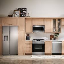 This lowe's exclusive has an easycare™ stainless steel finish that resists fingerprints and is easy to clean. Samsung 22 Cu Ft Side By Side Counter Depth Refrigerator Stainless Steel Rs22t5201sr Aa Best Buy
