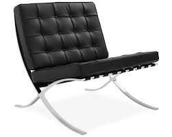 Barcelona Chair Replica Black Barcelonachair Barcelona Chair Leather Chair Industrial Office Chairs