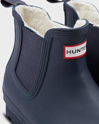 Here are 12 ways to wear and style chelsea boots during fall winter. Men Hunter Discount Original Insulated Hunter Boots Navy