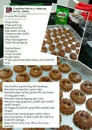 Biskut oat ialah jenis biskut yang amat digemari oleh orang yang sedang diet. Crunchy Milo Cookies Yummy Cookies Snacks Dishes Cookie Recipes