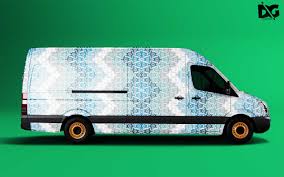 Free Mock Up Van Wrap Presentation Psd Mockup Free Psd Logo Design Mockup Free Logo Psd