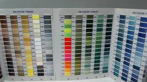 Floriani Deluxe Thread Color Chart 844050096053