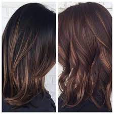 Image Result For Dark Hair Lowlights Balayage Hair Dark Dark Hair With Highlights Red Highlights In Brown Hair