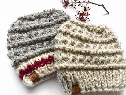 I'm using large size 11 us knitting needles and bulky weight. Ravelry Little Knot Messy Bun Hat Pattern By Rough Bark Knits