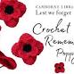 Crochet Your Own Remembrance Poppy event image