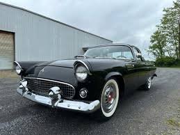 Image result for Black 1955 Thunderbird