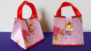 How to make paper bag. Paper Crafts How To Make Diy Easy Handmade Paper Bag 6 Steps Instructables