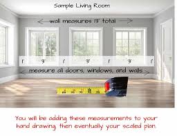 Printable furniture templates 1/4 scale. How To Draw A Floor Plan To Scale Our Re Purposed Home
