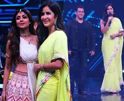 Do You Know The Cost Of Katrina Kaif's Lime Coloured Saree She Wore For  Bharat Promotions? | HerZindagi