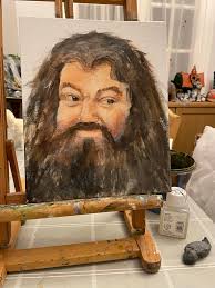 My acrylic painting work 🎨 still in the process of learning