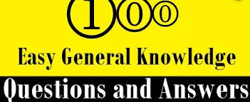 Among these were the spu. 100 Easy General Knowledge Questions Bingweeklyquiz Com
