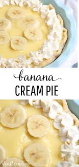 Easy 5 Ingredient Banana Cream Pie I Heart Naptime Recipe Easy Banana Cream Pie Banana Cream Pie Recipe Banana Dessert Recipes