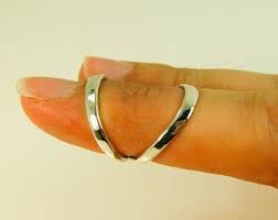 sterling silver rheumatoid arthritis ring ra four finger splint rings handmade arthritis relief splint rings in 2021 sterling silver wide band rheumatoid arthritis joint ring