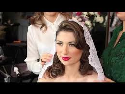 This hairstyle is named after the city's annual feast named 'fallas', in which women wear traditional folklore dress to pay homage to the saint's feast. Wedding Hairstyles With A Lace Veil Edge Wedding Hairstyles Youtube