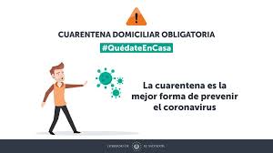 Translation of cuarentena in english. Cepa Cumpliendo La Cuarentena Domiciliar Obligatoria Facebook