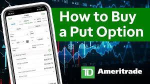 Td ameritrade users will see that the desktop app's interface is similar to the mobile version. How To Buy A Put Option On The Td Ameritrade Mobile App Youtube