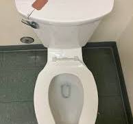 Toilet tank lid fixed with band-aid