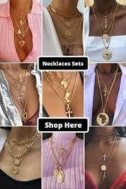 Necklace Set Collection Necklace Set Necklace Choker Necklace Set