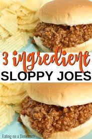 Maybe you would like to learn more about one of these? Easy Sloppy Joes Recipe Homemade Sloppy Joes With J Ust 3 Ingredients Recipe Homemade Sloppy Joe Recipe Homemade Sloppy Joes Sloppy Joe Recipe Easy