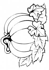 Discover (and save!) your own pins on pinterest Pumpkin With Leaves Coloring Fall Coloring Pages Pumpkin Coloring Pages Leaf Coloring Page