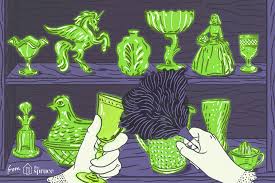 The use of uranium in the manufacture of glass dates as far back as 79ad, and has been found in glass tiles used in mosaic by the romans. Overview And History Of Vaseline Glass
