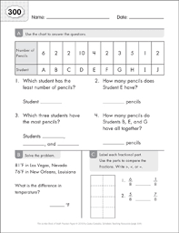Math Practice Page 300 Grades 1 2 Printable Skills Sheets