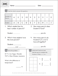 math practice page 300 grades 1 2 printable skills sheets