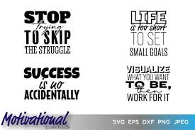 Use the available tools in these svg editor freeware to modify or edit svg file. Motivational Inspirational Quotes Bundle Graphic By Saudagar Creative Fabrica