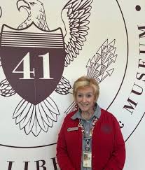 Meet Pat, a treasured volunteer at the Bush Library, and read her  #WhyIVolunteer: "I contacted the George Bush Presidential Library because I  had some free time and wanted to do something to