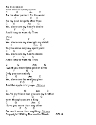 A marriage made in maui heaven. As The Deer Panteth For The Water Words And Chords Ukulele Worship Songs Christian Ukulele Songs Worship Songs Lyrics