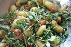 It is said to help ease headaches, bring down a fever, soothe sore throats, and combat inflammation. 10 Purslane Recipes Ideas Purslane Recipe Recipes Salad Recipes