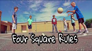 The nice thing about this progression is that we are only introducing a couple new rules at a time and borrowing rules from other games. Four Square Rules Youtube