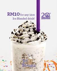 Rm25 for tcb card holders. The Coffee Bean Tea Leaf Ice Blended Drink Promotion Loopme Malaysia