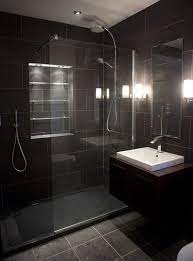Maybe you would like to learn more about one of these? 17 Best Ideas About Black Tile Bathrooms On Pinterest Black Shower Black Bathroom Scales A Badezimmer Renovieren Badezimmer Dachgeschoss Modernes Badezimmer