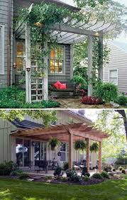 De Superbes Moyens D Apporter De L Ombre A La Cour Ou Au Patio Amenagement Terrasse Exterieur Deco Terrasse Exterieure Idees Pergola