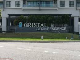 Cristal serin residence was completed in 2012 and has a total of 350 units. Block Amethyst Jalan Csr 1 Cristal Serin Residence Jalan Fauna 1 Cyber 9 63000 Cyberjaya Selangor