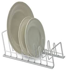 White Wire Lid And Plate Holder ÅŽç´
