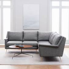 Carlo Mid Century L Shaped Sectional Mid Century Modern Sectional Sofa Mid Century Modern Sectional Modern Sofa Sectional