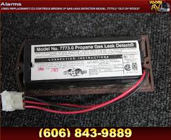Detection levels ranges from 0% to 20% of lel for multiple combustible gases including methane, propane, butane, coal gas, town gas, lpg liquid petroleum gas, lng liquid natural gas. Rv Interiors Used Replacement Cci Controls Brown Lp Gas Leak Detector Model 7773 0 Out Of Stock Alarms Rv Salvage Parts And Accessories And Service East Bernstadt Ky London And Surrounding Areas