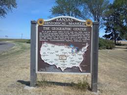 Geographic Center Of The United States Camping Locations Kansas Usa Historical Marker