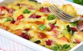 Gratin Leger De Legumes Au Chevre Frais Ww Recette Gratin Legumes Recette Recettes De Cuisine