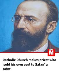 The priest turned his back to God before returning and dedicating his life  to charity