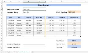 Excel Time Tracking 4 Templates Pros And Cons And Alternatives