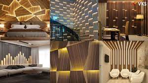 Cladding your retaining walls is a great option to get the look you want with a smaller price tag than using the real thing. Modern Wall Panel With Led Lighting Panel Design Accent Wall Lights Design Wooden Wall Interior Youtube