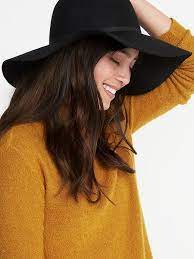 Floppy Felt Hat For Women Felt Floppy Hat Black Floppy Hat Women