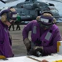 U.S. Air Force Airman 1st Class Brannon Herman, loadmaster,