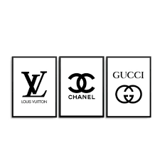 Louis vuitton is a french fashion house founded in 1854 by louis vuitton, is now the world's most valuable luxury brand. Gucci Chanel Louis Vuitton Poster 3x A4 Logo Markenlogo Ohne Rahmen Guccibild Aus Dem Ebay De Preisvergleich Bei E Pard