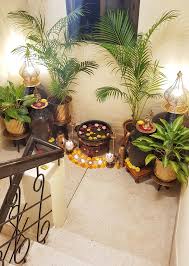 Plants In Decor In 2020 Home Entrance Decor Diwali Decorations At Home Indian Room Decor